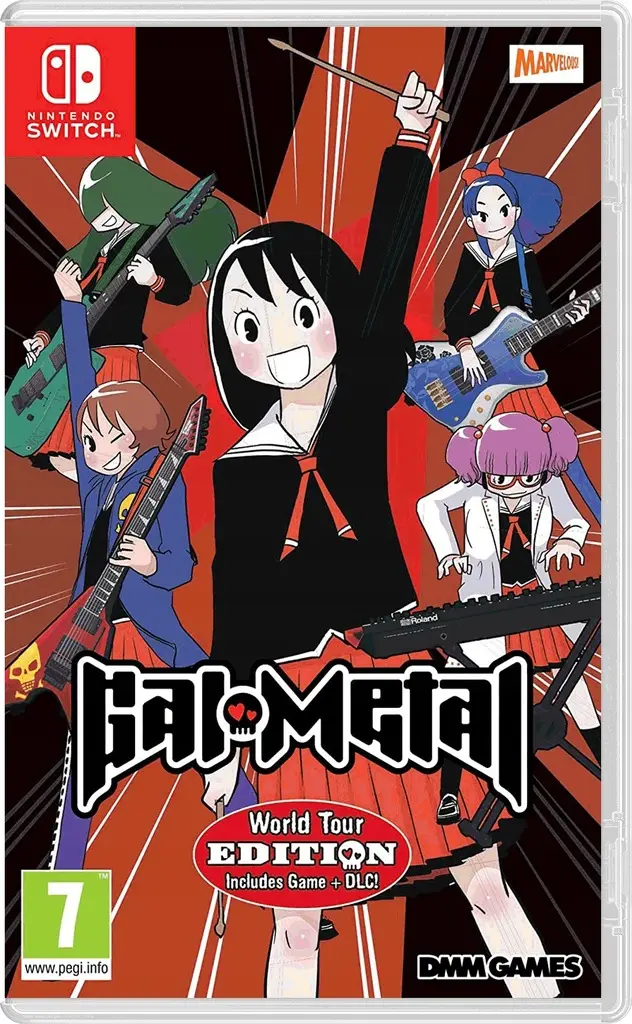 Gal Metal Nintendo Switch okładka gry