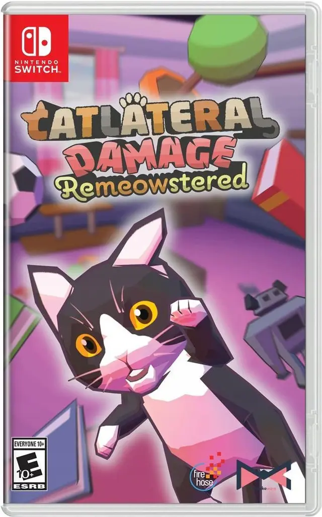 Catlateral Damage: Remeowstered Nintendo Switch okładka gry