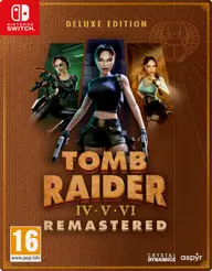 Tomb Raider IV-VI Remastered Starring Lara Croft Deluxe Edition Nintendo Switch okładka gry