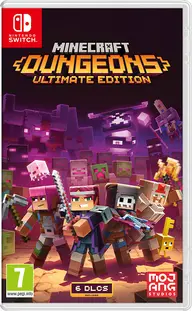 Minecraft Dungeons Ultimate Edition Nintendo Switch okładka gry