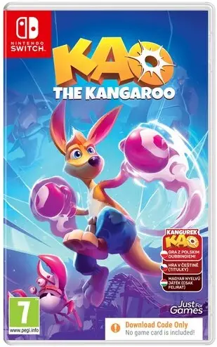 Kangurek Kao Nintendo Switch okładka gry