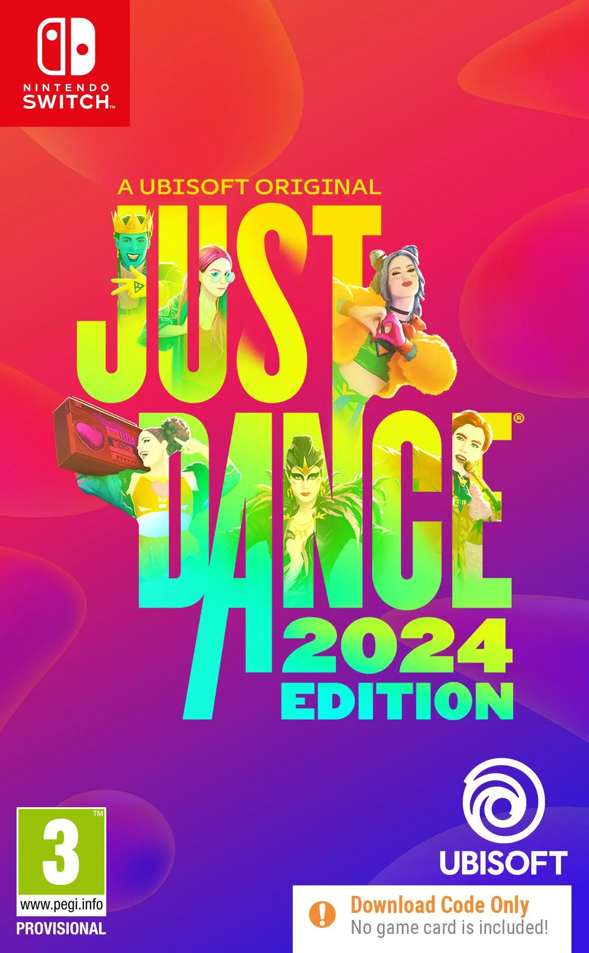 Just Dance 2024 Edition Nintendo Switch okładka gry