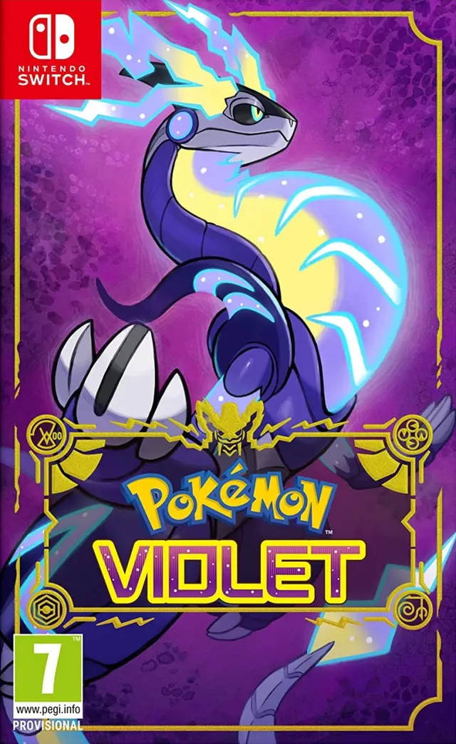 Pokémon Violet Nintendo Switch okładka gry