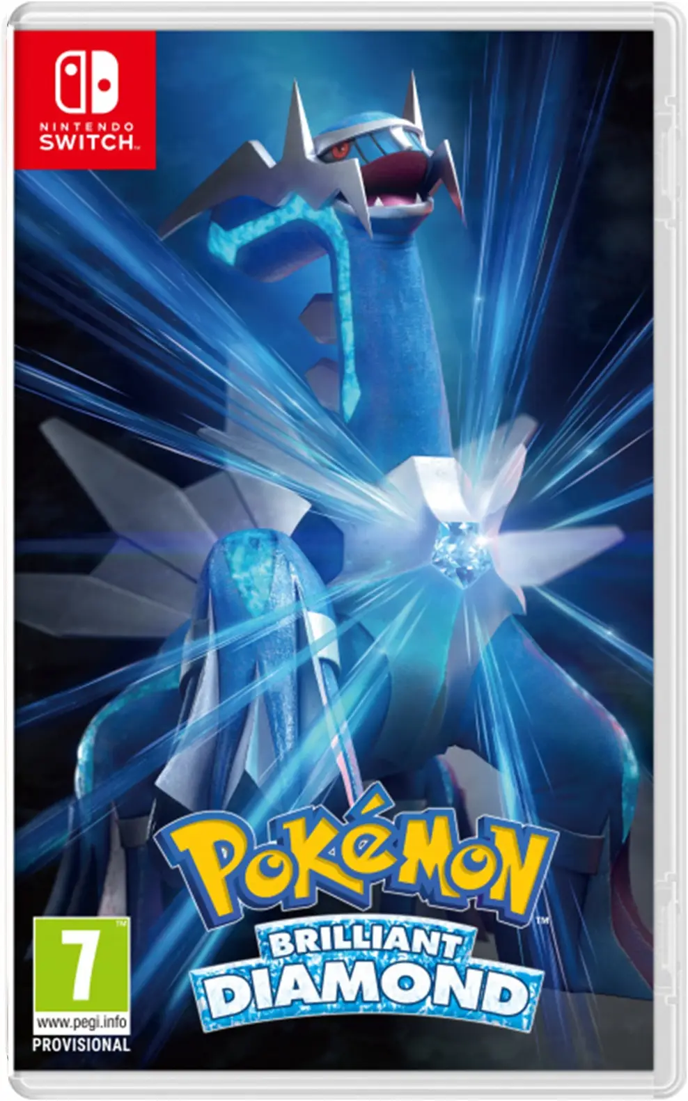 Pokémon Brilliant Diamond Nintendo Switch okładka gry