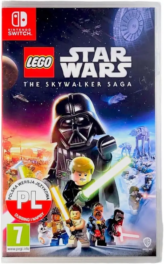 LEGO Gwiezdne Wojny: Skywalker - Saga Nintendo Switch okładka gry