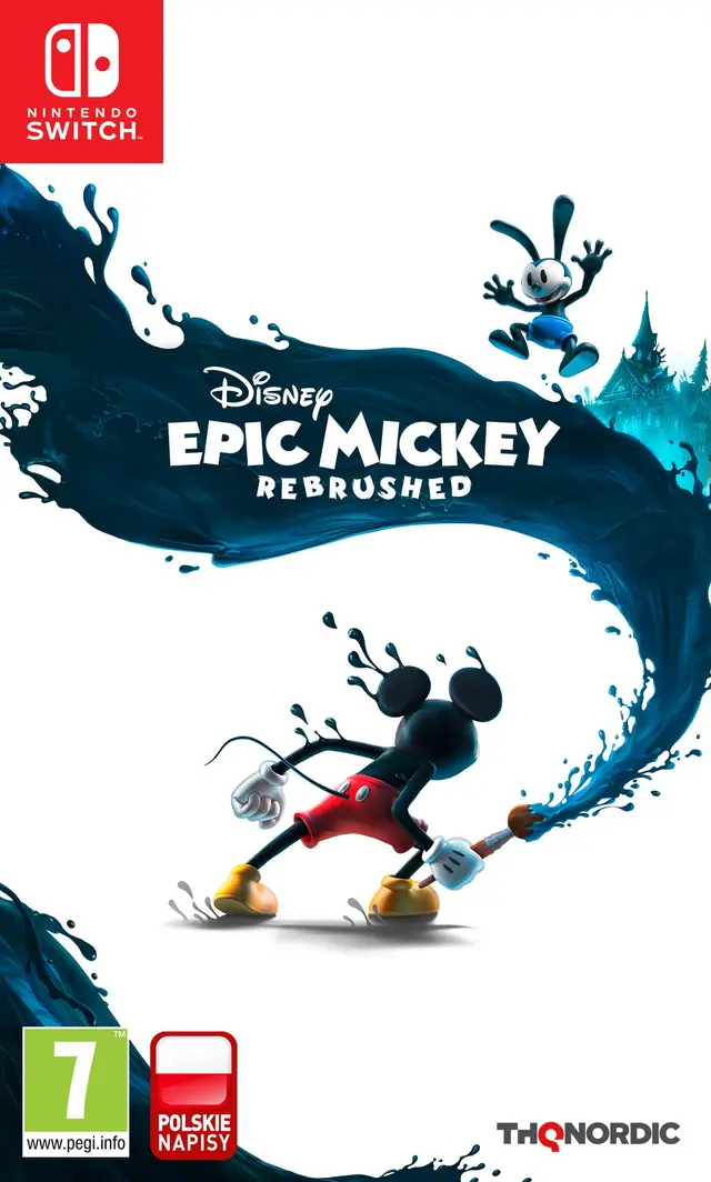 Disney Epic Mickey: Rebrushed Nintendo Switch okładka gry