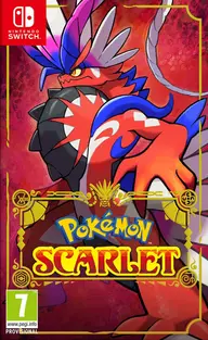 Pokémon Scarlet Nintendo Switch okładka gry
