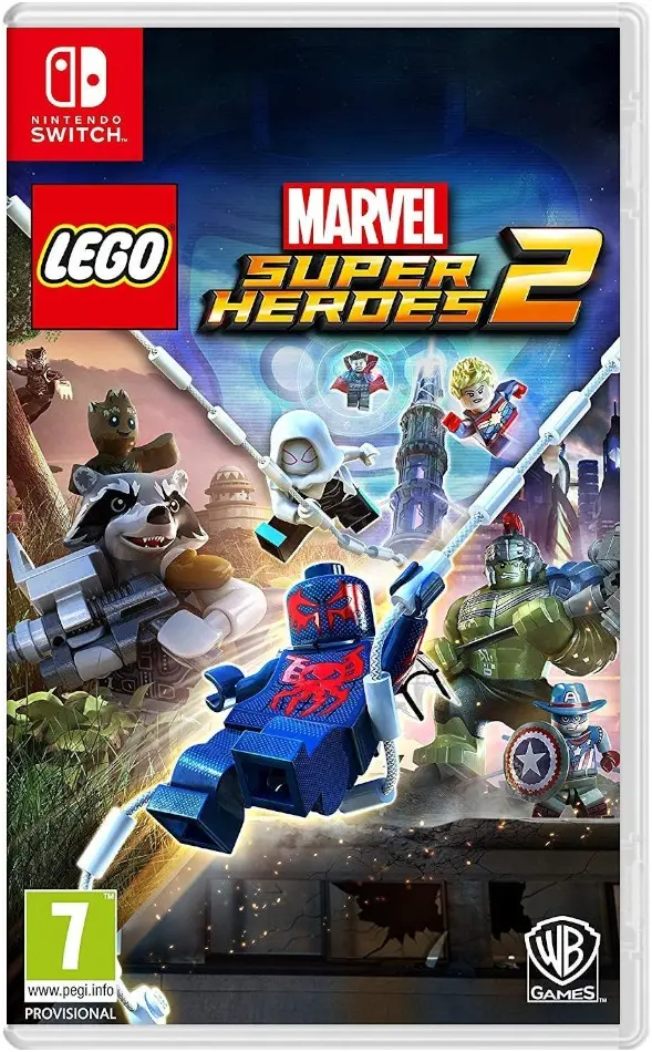 LEGO Marvel Super Heroes 2 Nintendo Switch okładka gry
