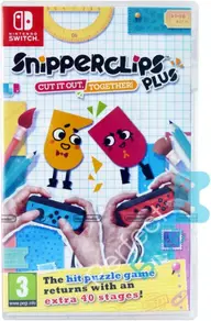 Snipperclips Plus: Cut it out, together! Nintendo Switch okładka gry