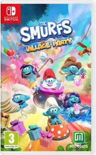 Smerfy - Village Party Nintendo Switch okładka gry