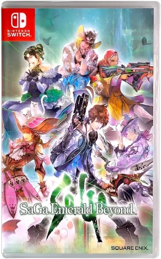 SaGa Emerald Beyond Nintendo Switch okładka gry
