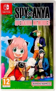 Spy x Anya: Operation Memories Nintendo Switch okładka gry
