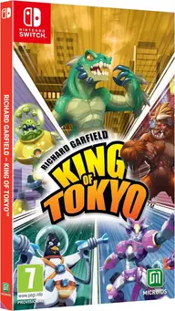 King of Tokyo Nintendo Switch okładka gry