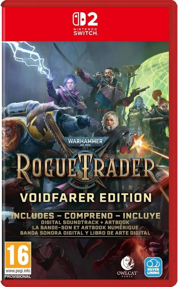 Warhammer 40,000: Rogue Trader Nintendo Switch 2 okładka gry
