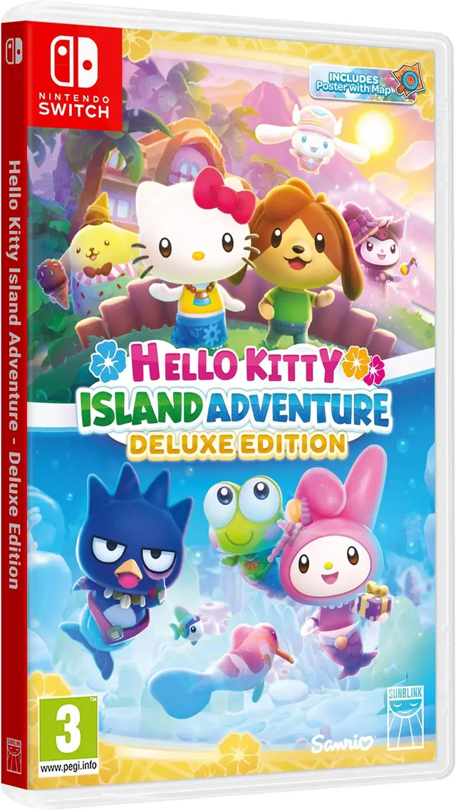 Hello Kitty Island Adventure Deluxe Edition Nintendo Switch okładka gry