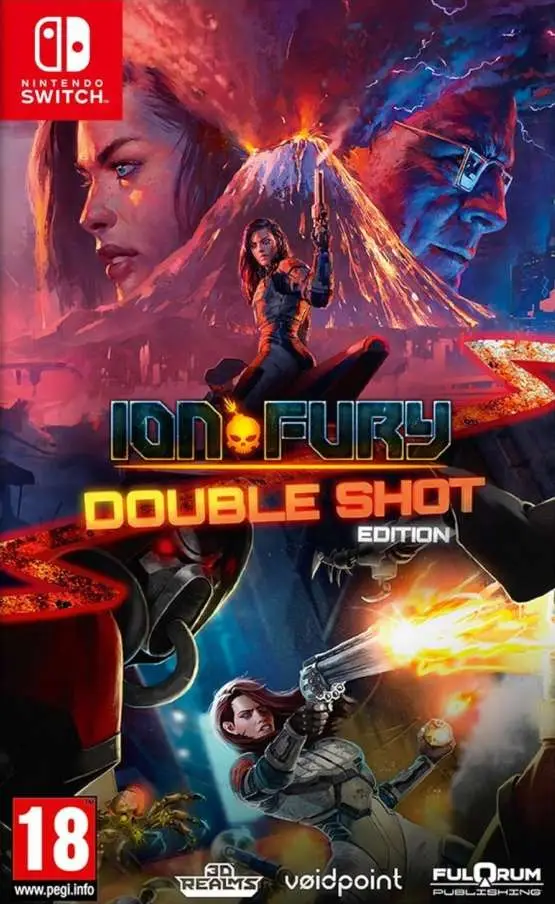 Ion Fury Double Shot Edition Nintendo Switch okładka gry