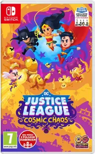 DC Justice League: Cosmic Chaos Nintendo Switch okładka gry