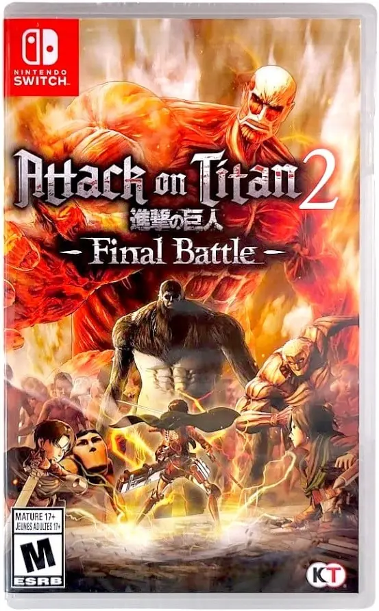 Attack on Titan 2: Final Battle Nintendo Switch okładka gry