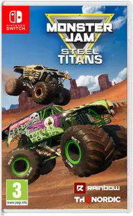 Monster Jam: Steel Titans Nintendo Switch okładka gry