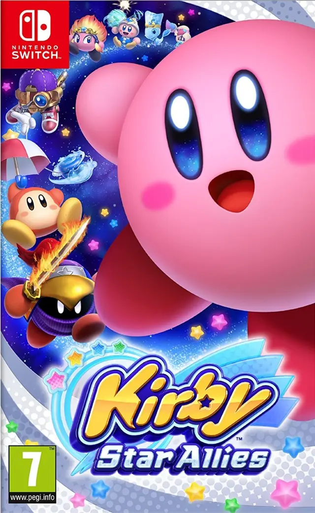 Kirby Star Allies Nintendo Switch okładka gry