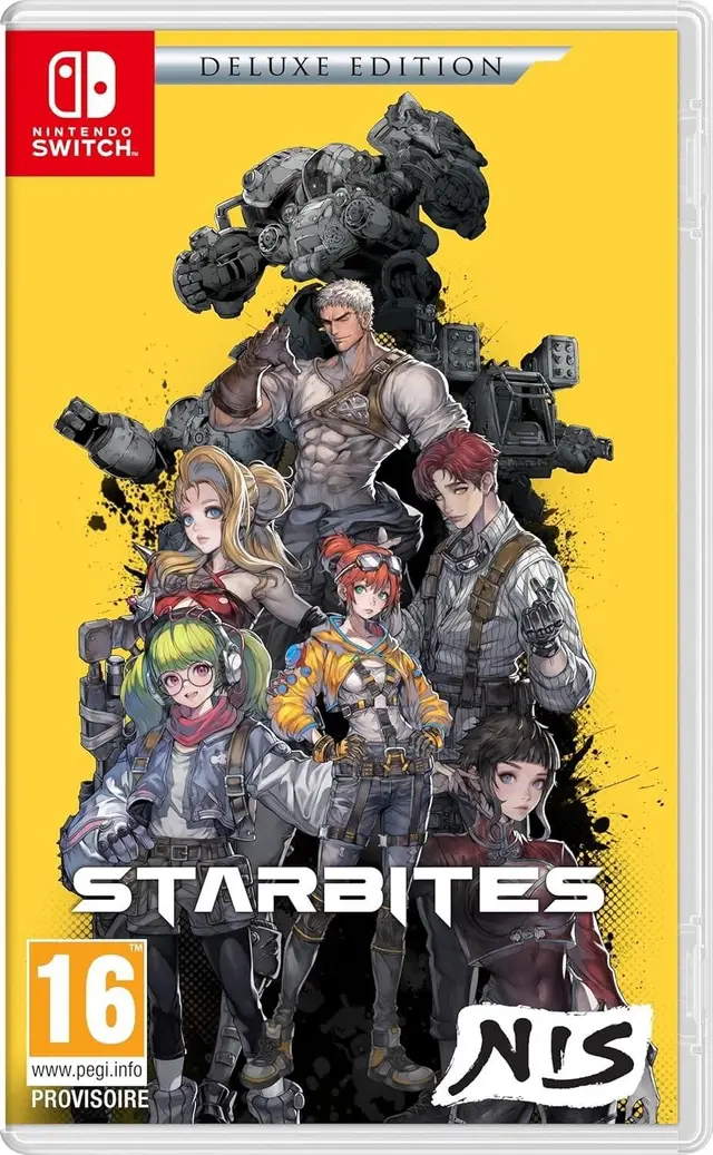 Starbites Deluxe Edition Nintendo Switch okładka gry