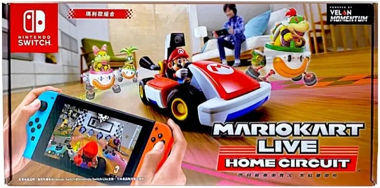 Okładka gry Mario Kart Live Home Circuit - Mario na Nintendo Switch Okładka gry Mario Kart Live Home Circuit - Mario na Nintendo Switch