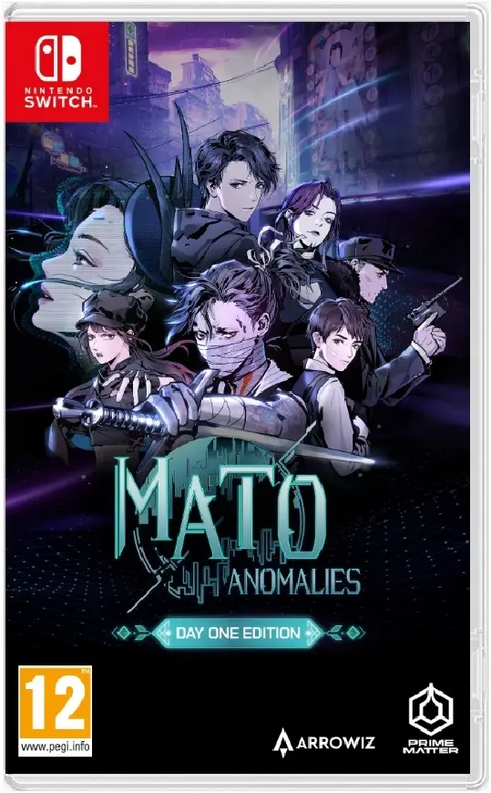 Mato Anomalies Day One Edition Nintendo Switch okładka gry