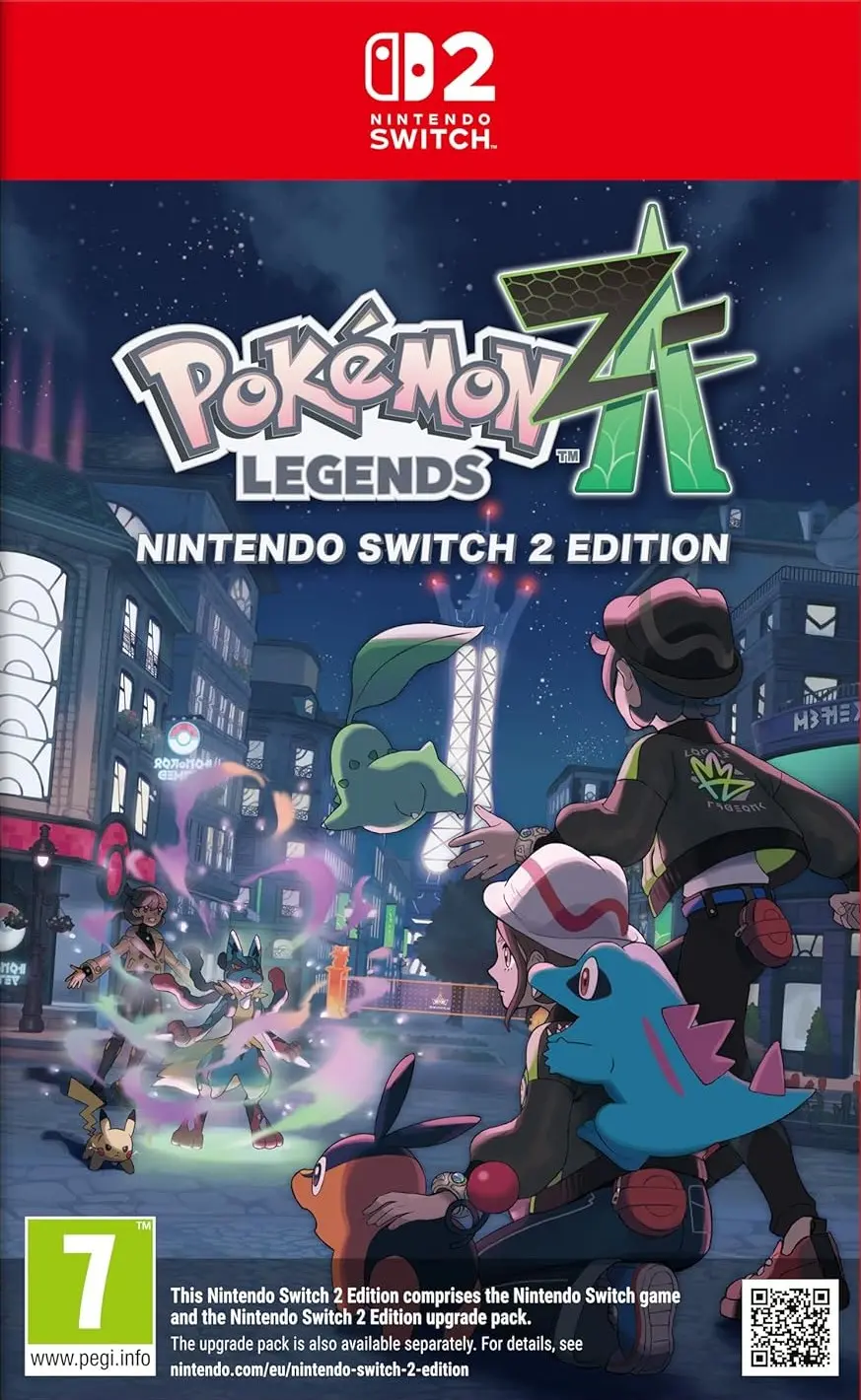 Pokemon Legends: Z-A Nintendo Switch 2 okładka gry
