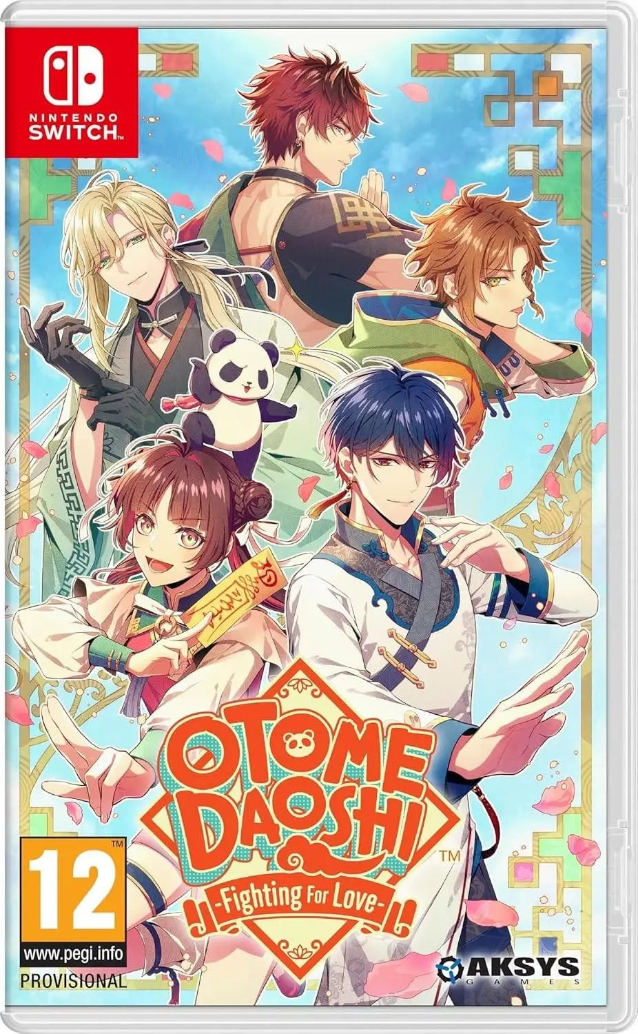 Otome Daoshi Fighting for Love Nintendo Switch okładka gry