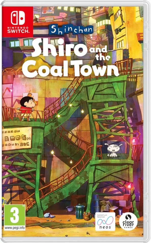 Shinchan Shiro And The Coal Town Nintendo Switch okładka gry