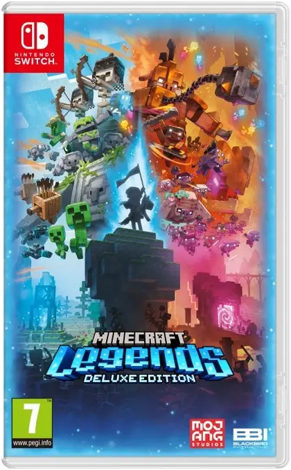 Minecraft Legends Deluxe Edition Nintendo Switch okładka gry