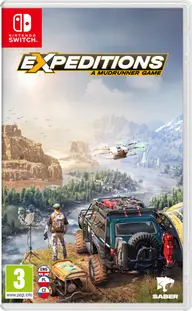 Expeditions: A MudRunner Game Nintendo Switch okładka gry