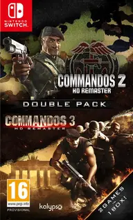 Commandos 2 & Commandos 3 HD Remaster Nintendo Switch okładka gry