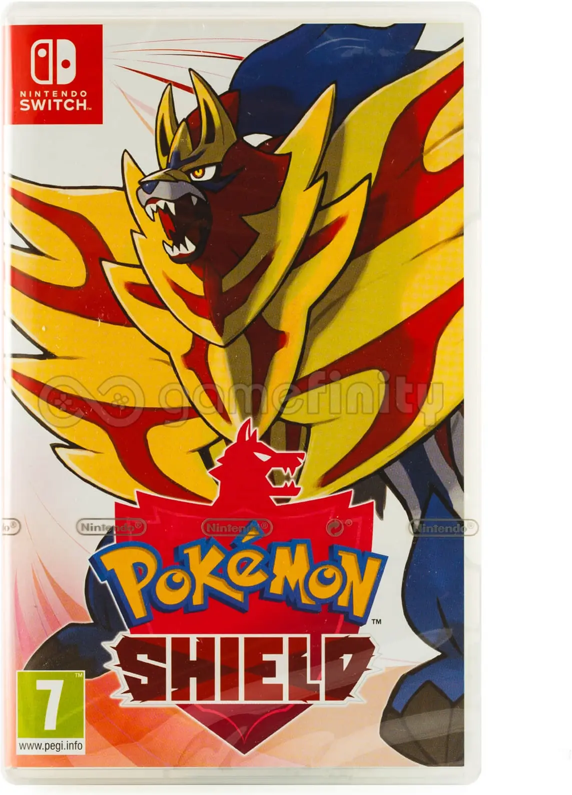 Okładka gry Pokémon Shield na Nintendo Switch Okładka gry Pokémon Shield na Nintendo Switch