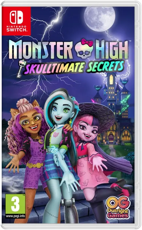 Monster High: Skulltimate Secrets Nintendo Switch okładka gry