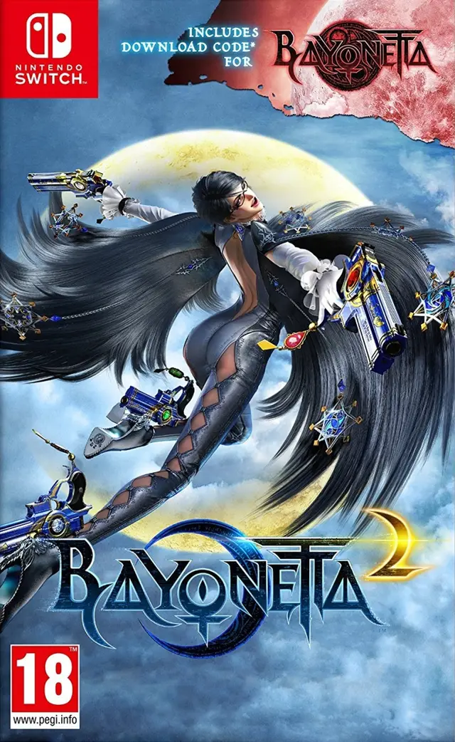 Bayonetta + Bayonetta 2 Nintendo Switch okładka gry