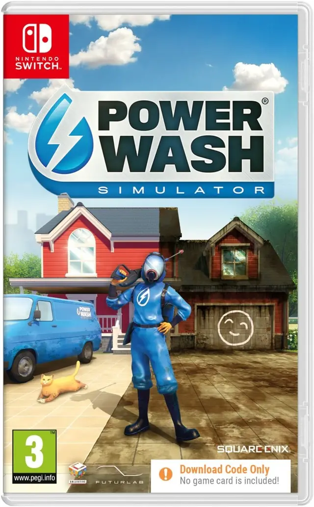 PowerWash Simulator Nintendo Switch okładka gry