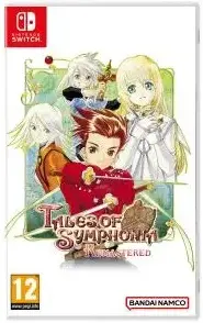 Tales of Symphonia Remastered Nintendo Switch okładka gry