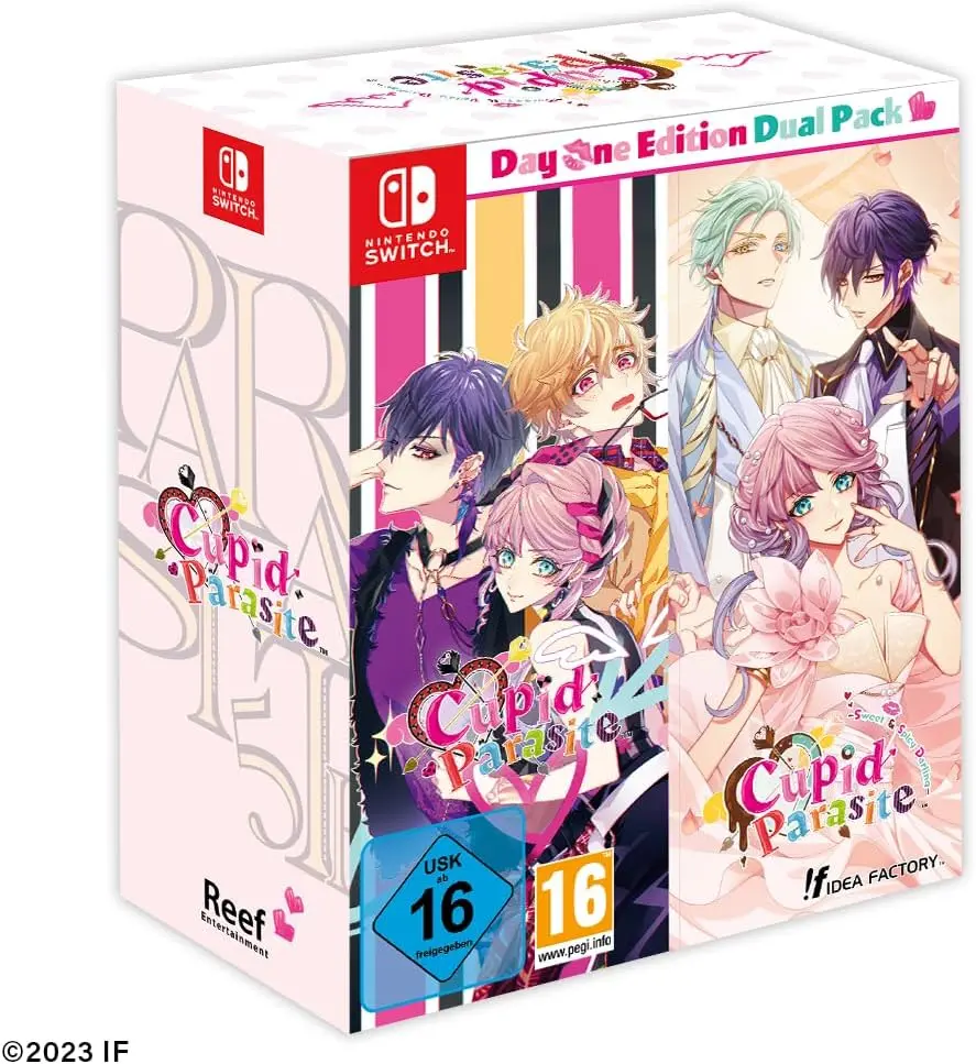 Cupid Parasite: Sweet and Spicy Darling Day 1 Edition Dual Pack Nintendo Switch okładka gry
