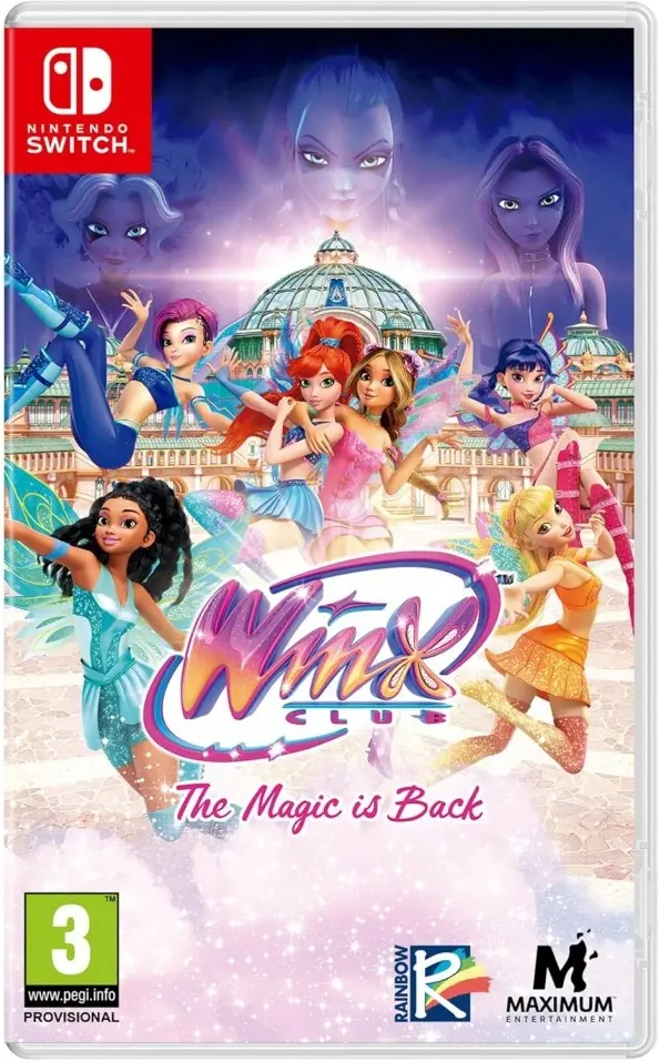 Okładka gry Winx Club: The Magic is Back na Nintendo Switch Okładka gry Winx Club: The Magic is Back na Nintendo Switch