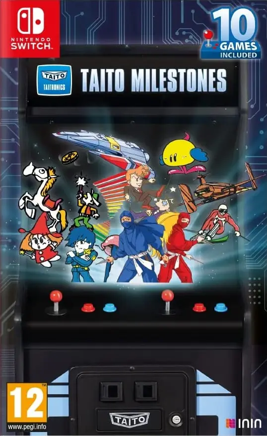 Taito Milestones Nintendo Switch okładka gry