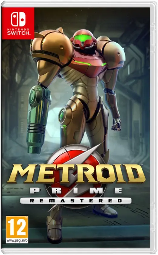 Okładka gry Metroid Prime Remastered na Nintendo Switch
