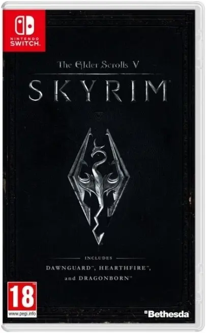 Okładka gry The Elder Scrolls V: Skyrim na Nintendo Switch Okładka gry The Elder Scrolls V: Skyrim na Nintendo Switch