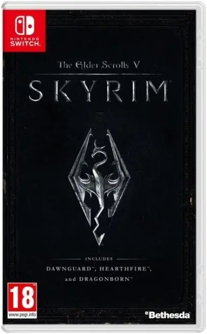The Elder Scrolls V: Skyrim Nintendo Switch okładka gry