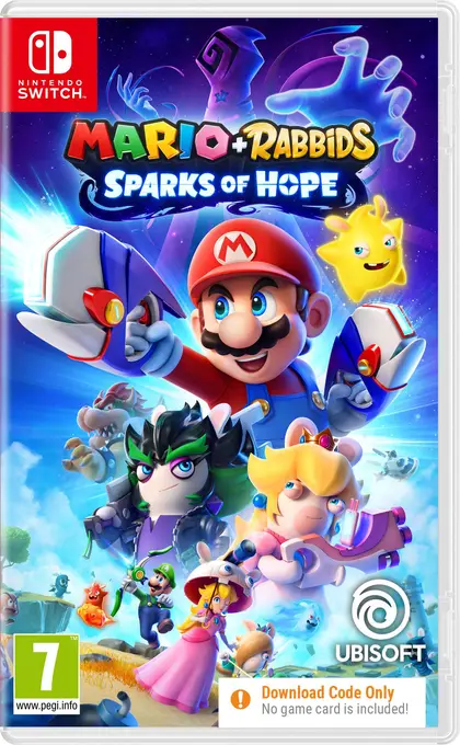 Mario + Rabbids Sparks of Hope Nintendo Switch okładka gry