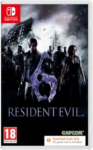 Resident Evil 6 Nintendo Switch okładka gry