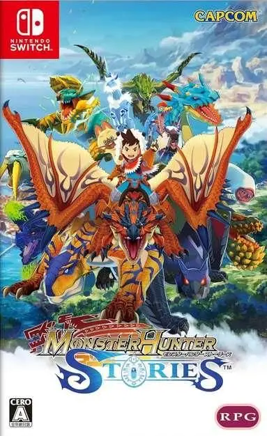 Monster Hunter Stories Nintendo Switch okładka gry