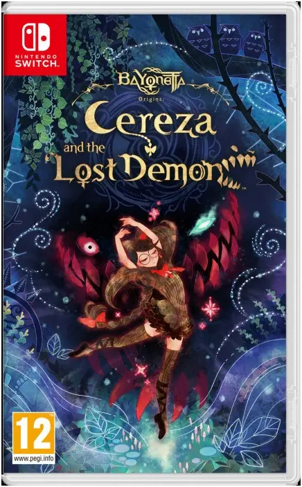 Okładka gry Bayonetta Origins Cereza and the Lost Demon na Nintendo Switch Okładka gry Bayonetta Origins Cereza and the Lost Demon na Nintendo Switch