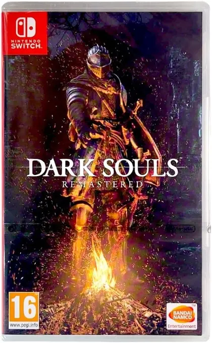 Dark Souls: Remastered Nintendo Switch okładka gry