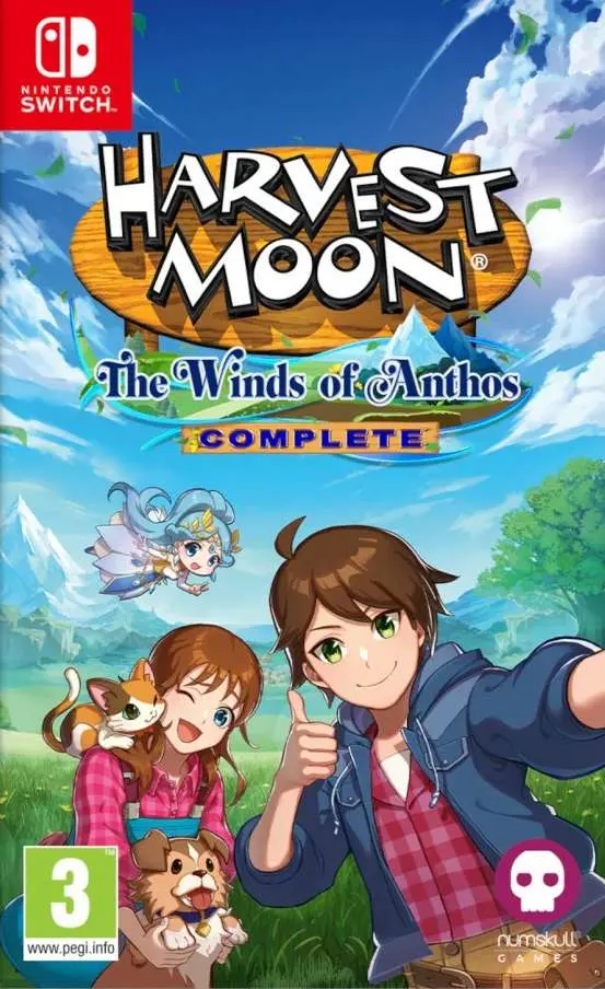 Harvest Moon The Winds of Anthos Complete Edition Nintendo Switch okładka gry